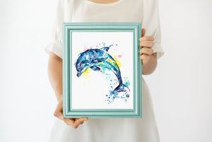 Dolphin Art Print - 3