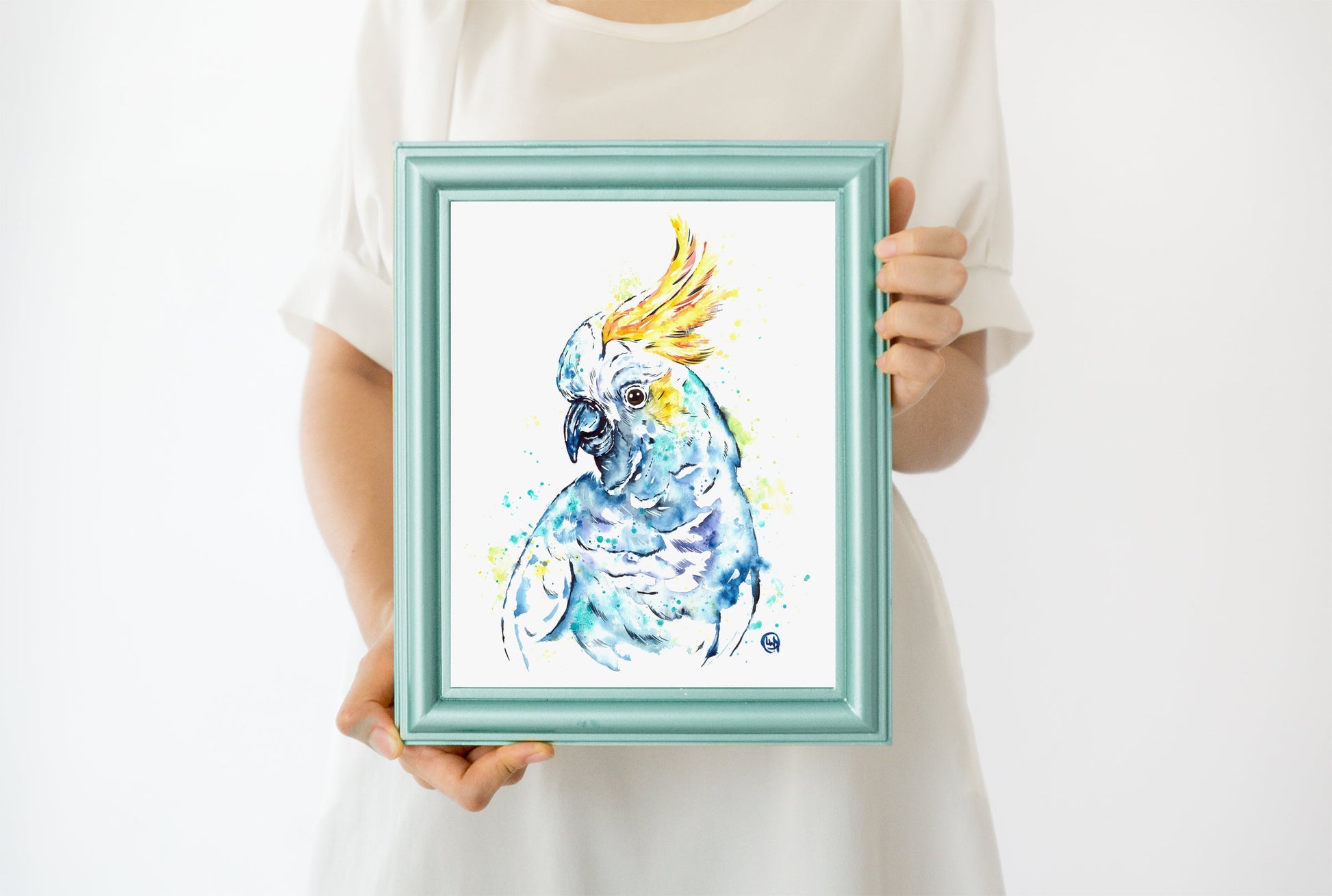 Cockatoo Watercolor Painting - 4