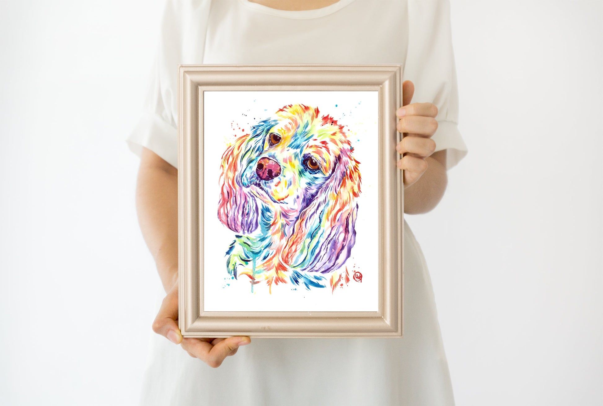 Cocker Spaniel Painting - 3