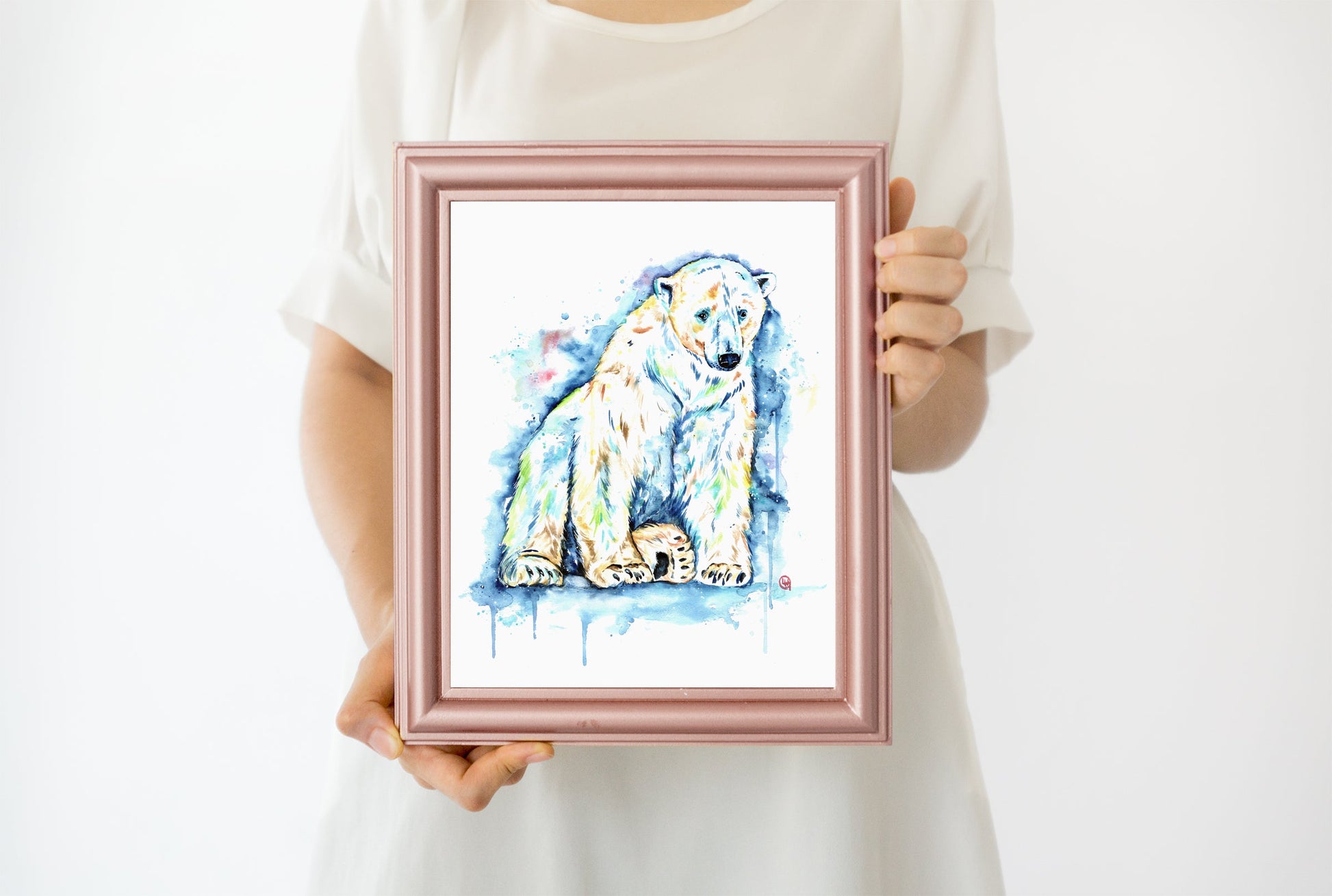 Polar Bear Painting - 6