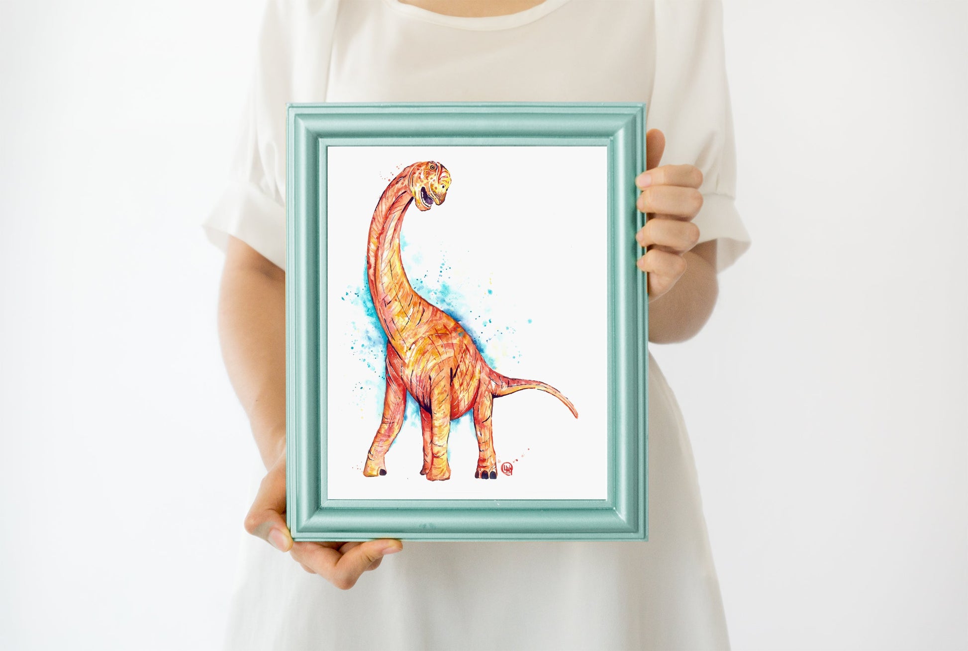 Brachiosaurus Painting - 2
