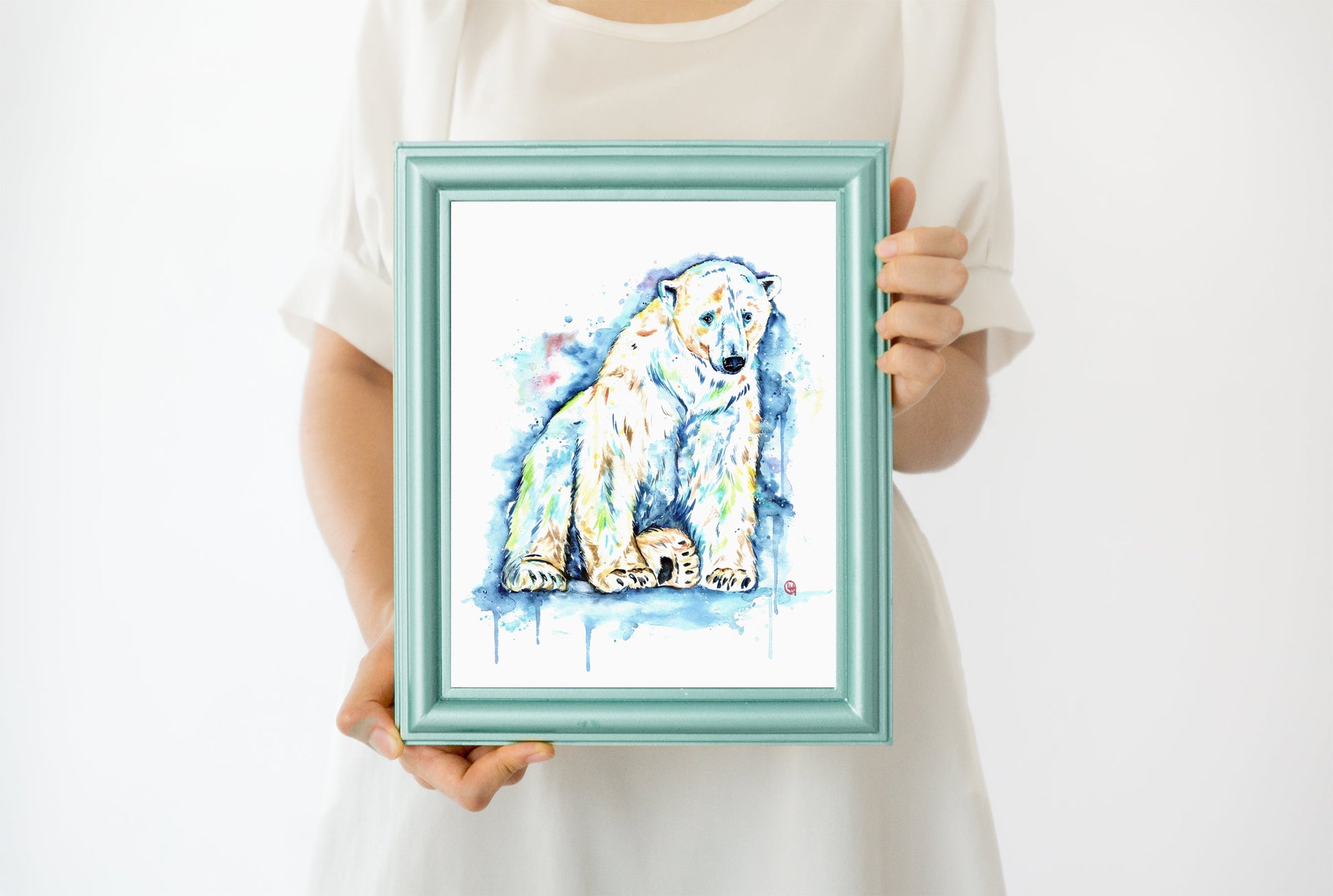 Polar Bear Painting - 5