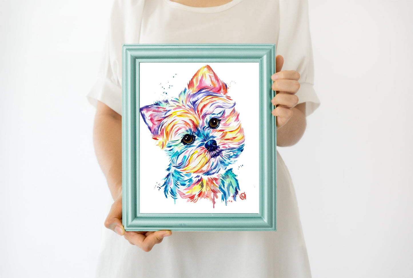 Yorkie Painting - 2