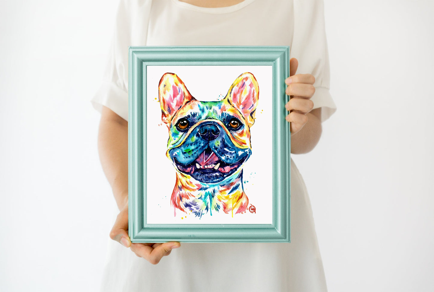 French bulldog art - 2