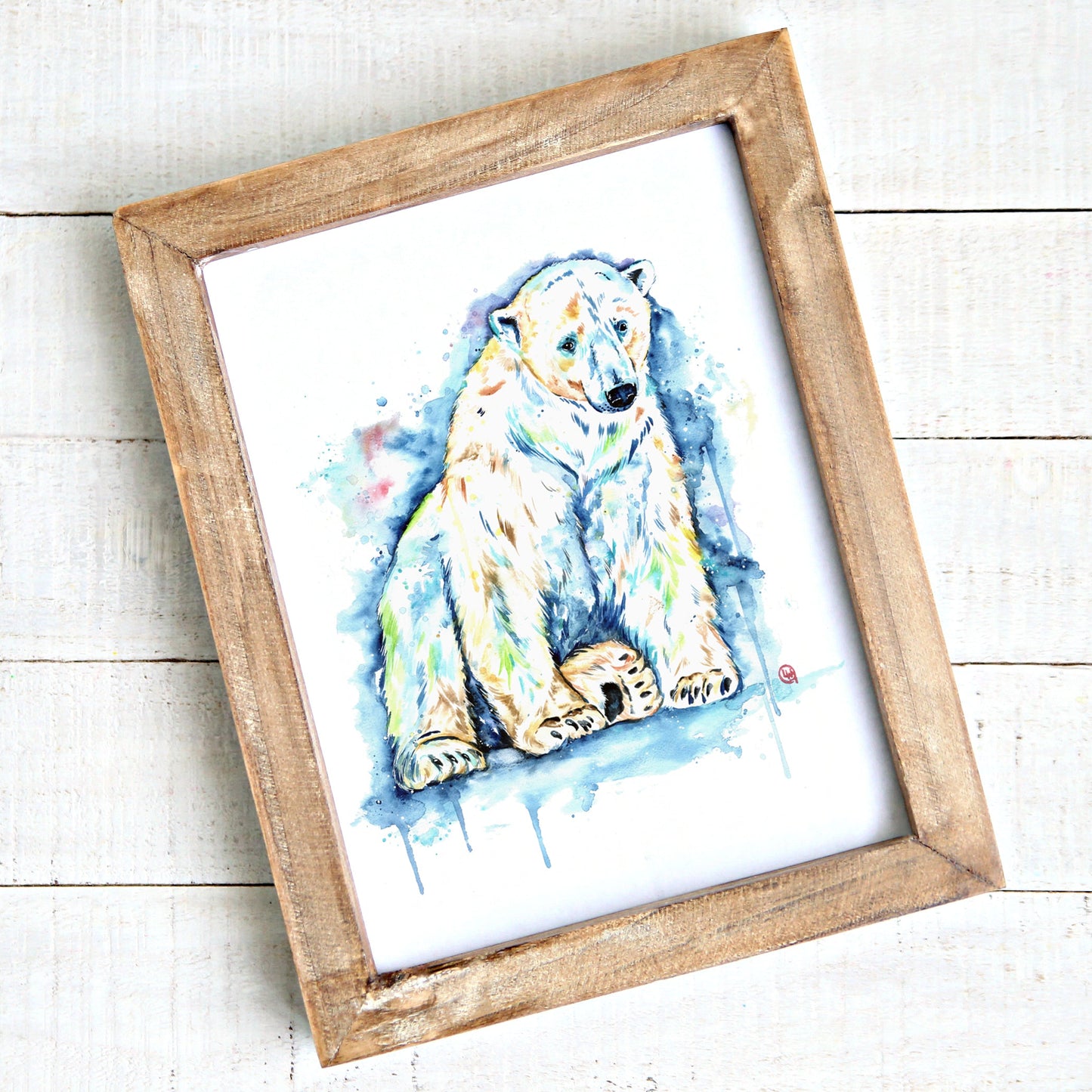 Polar Bear Painting - 4