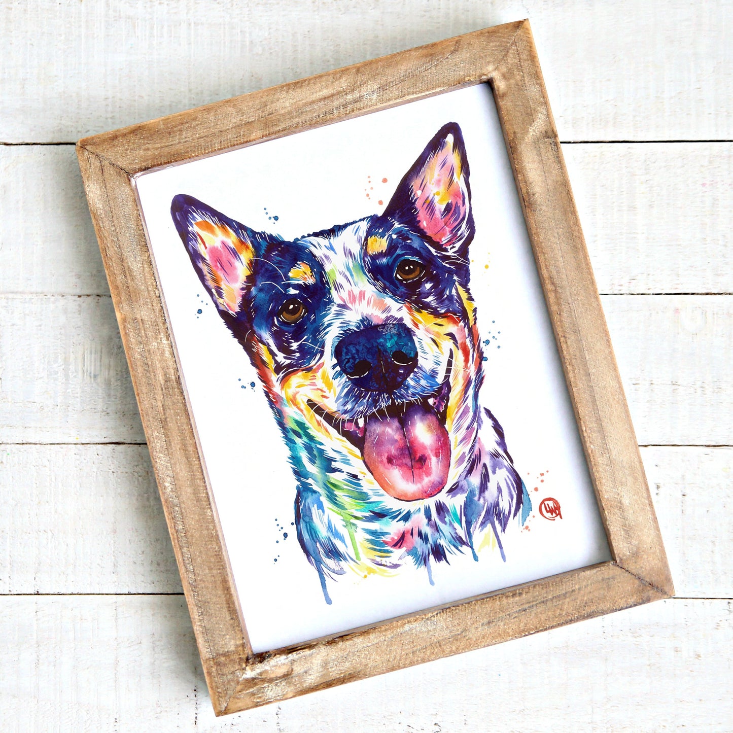 Australian Cattle Dog Art Print - 3