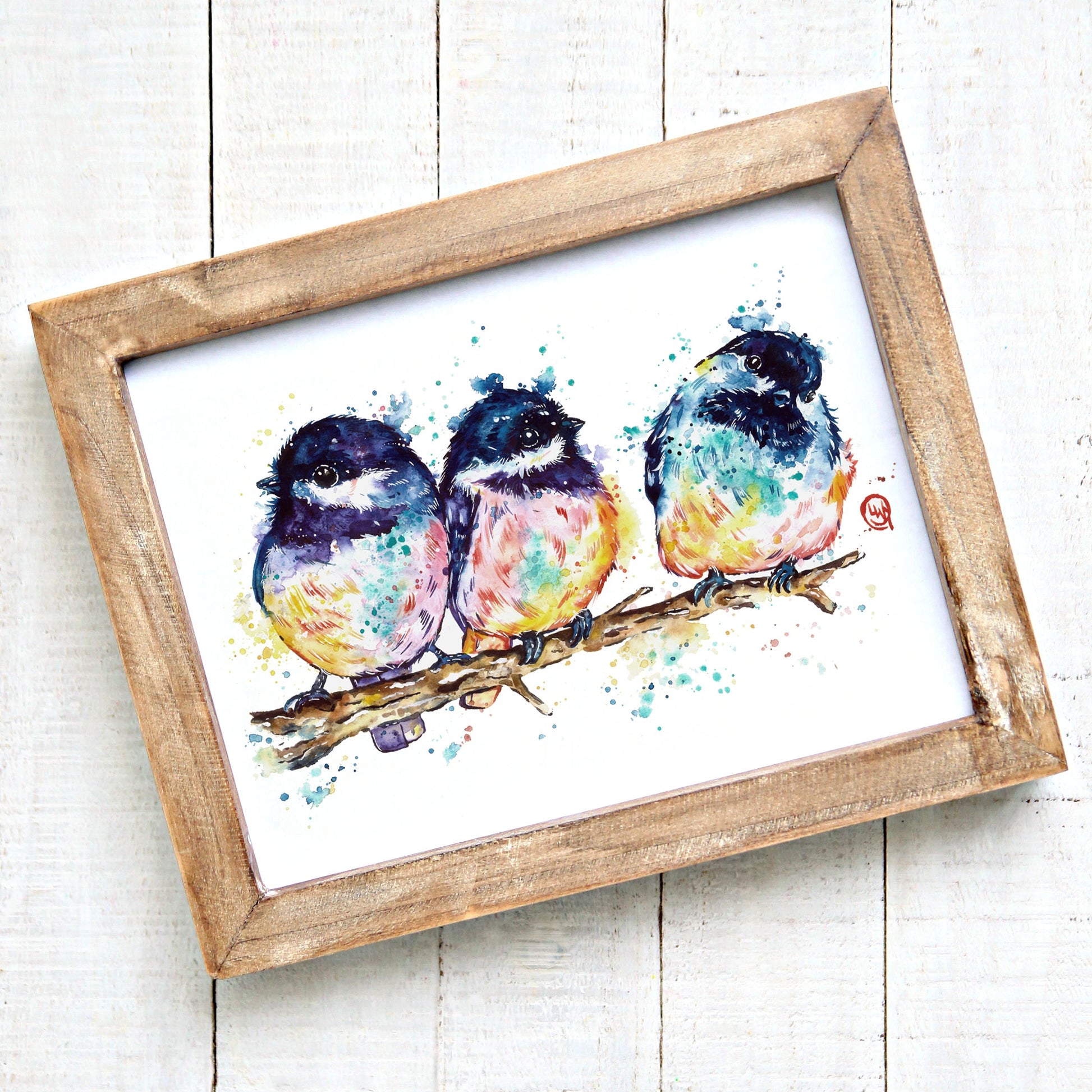 Chickadee Painting - 2