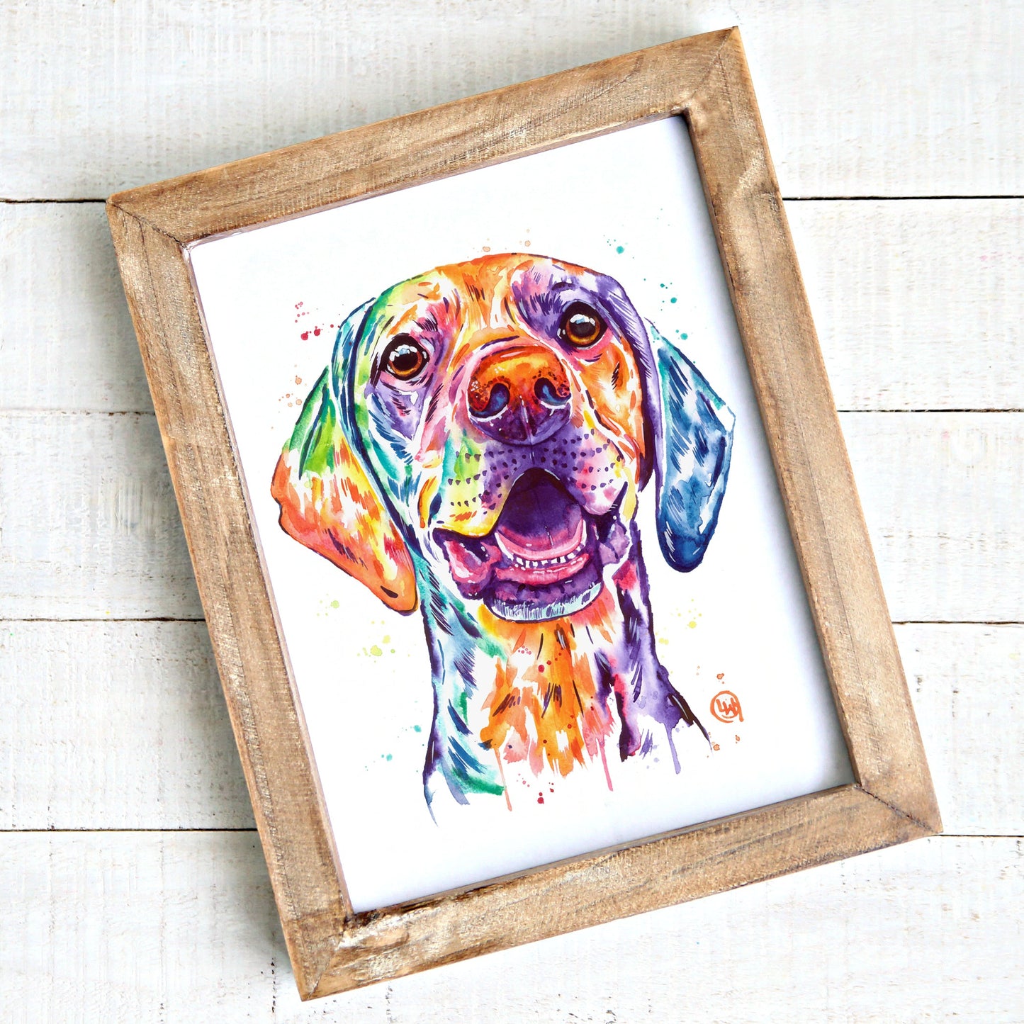 Vizsla Art Print - 2