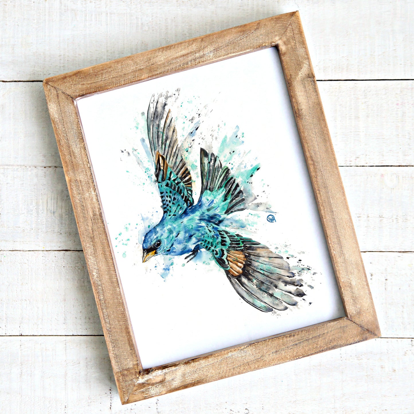 Blue Bird Painting - 1