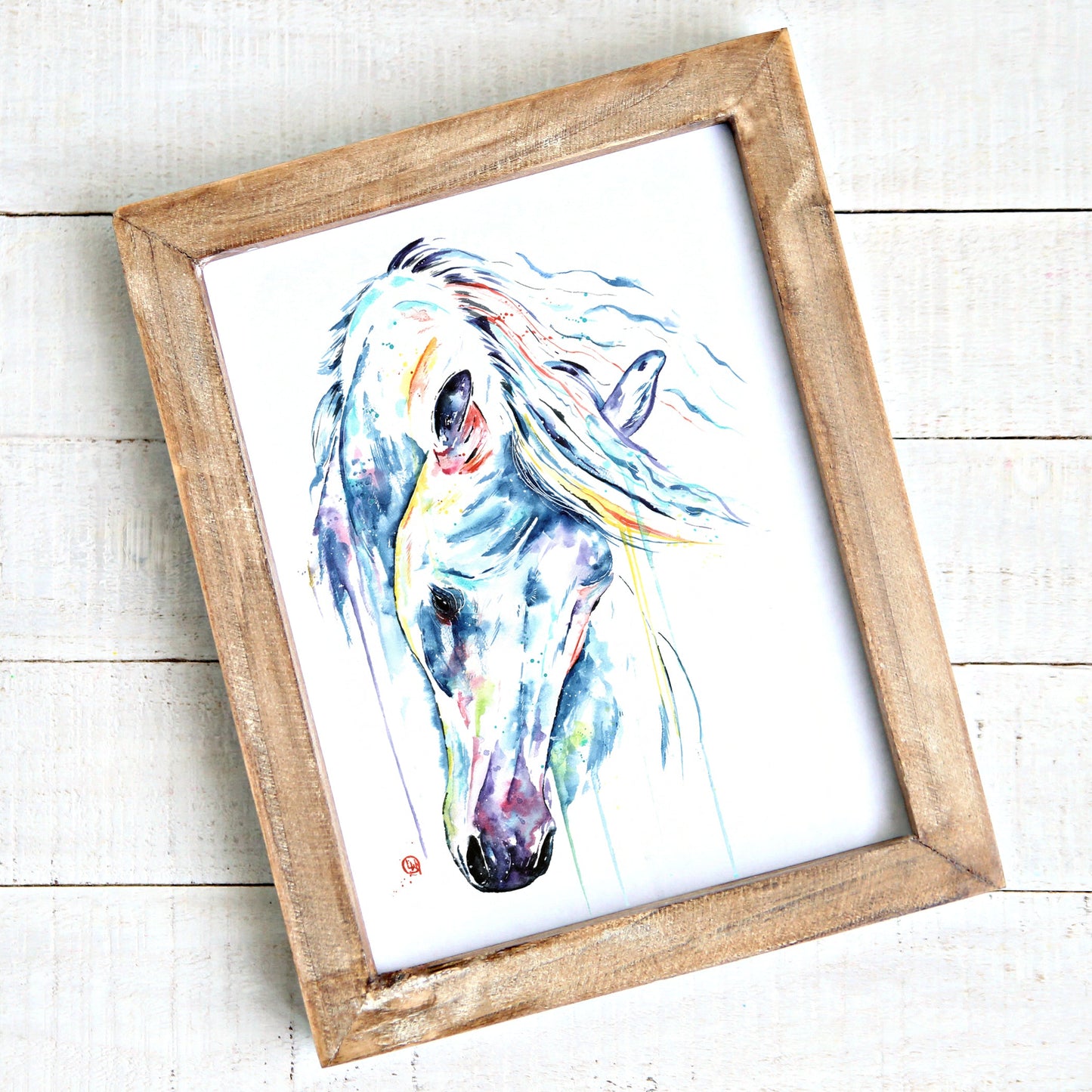 Horse Watercolor Art - 24