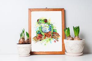Tree Frog Painting - 4