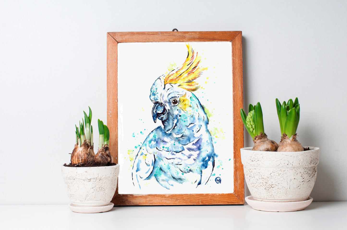 Cockatoo Watercolor Painting - 5