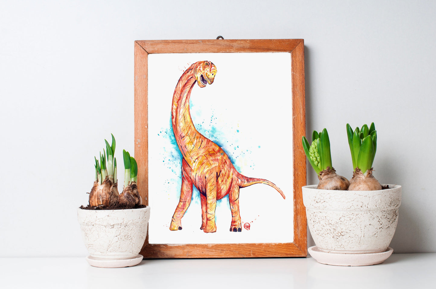 Brachiosaurus Painting - 3