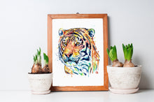 Tiger Watercolor Art - 4