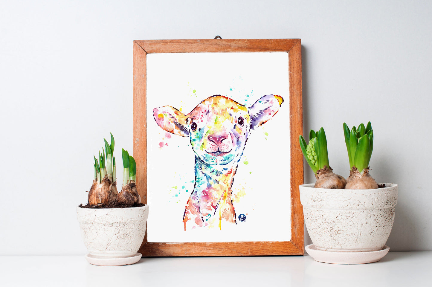 Lamb Nursery Art - 4