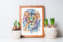 Lion Watercolor - 4