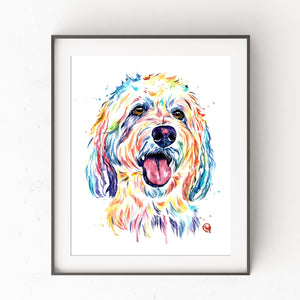 Goldendoodle Painting - 0
