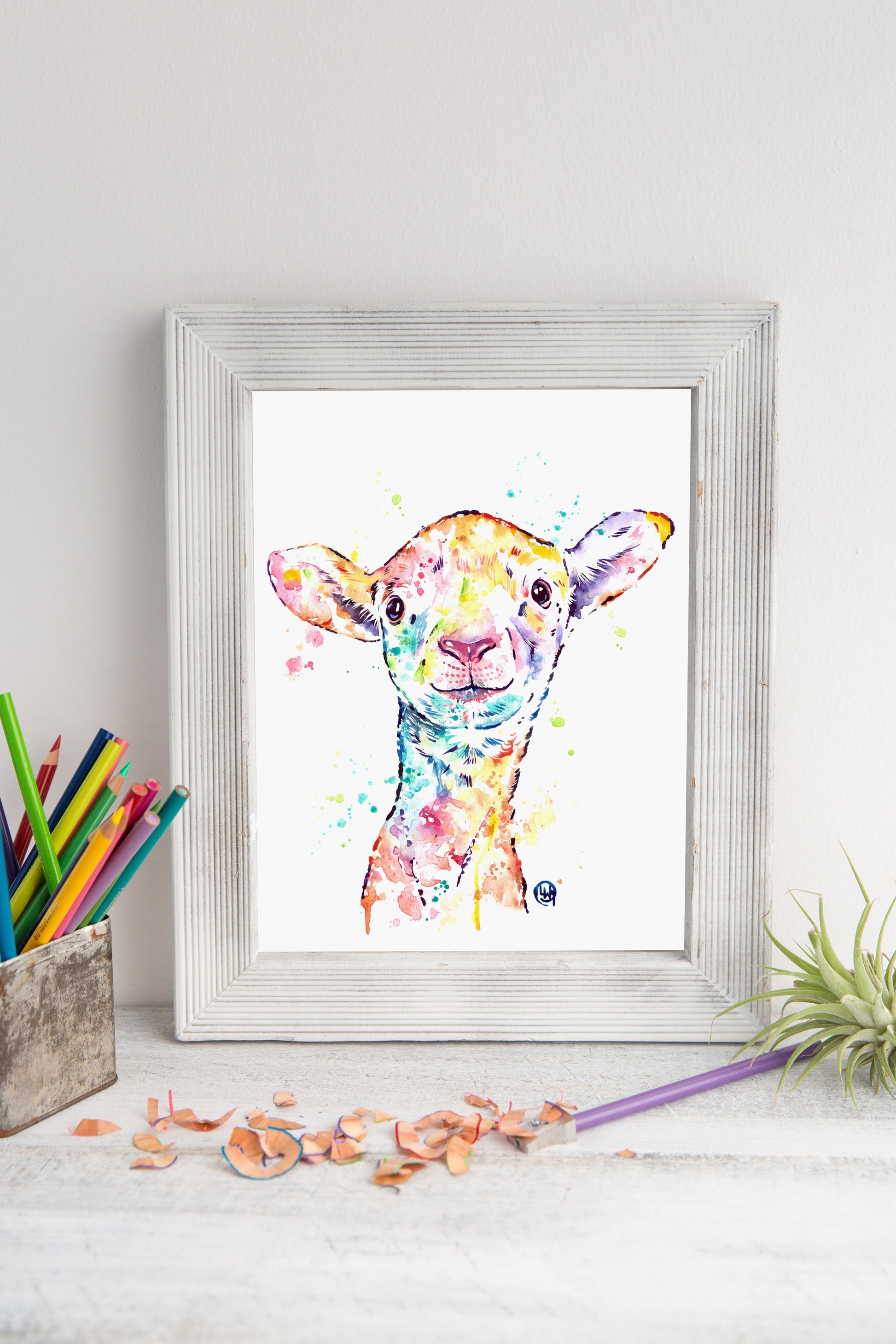 Lamb Nursery Art - 6