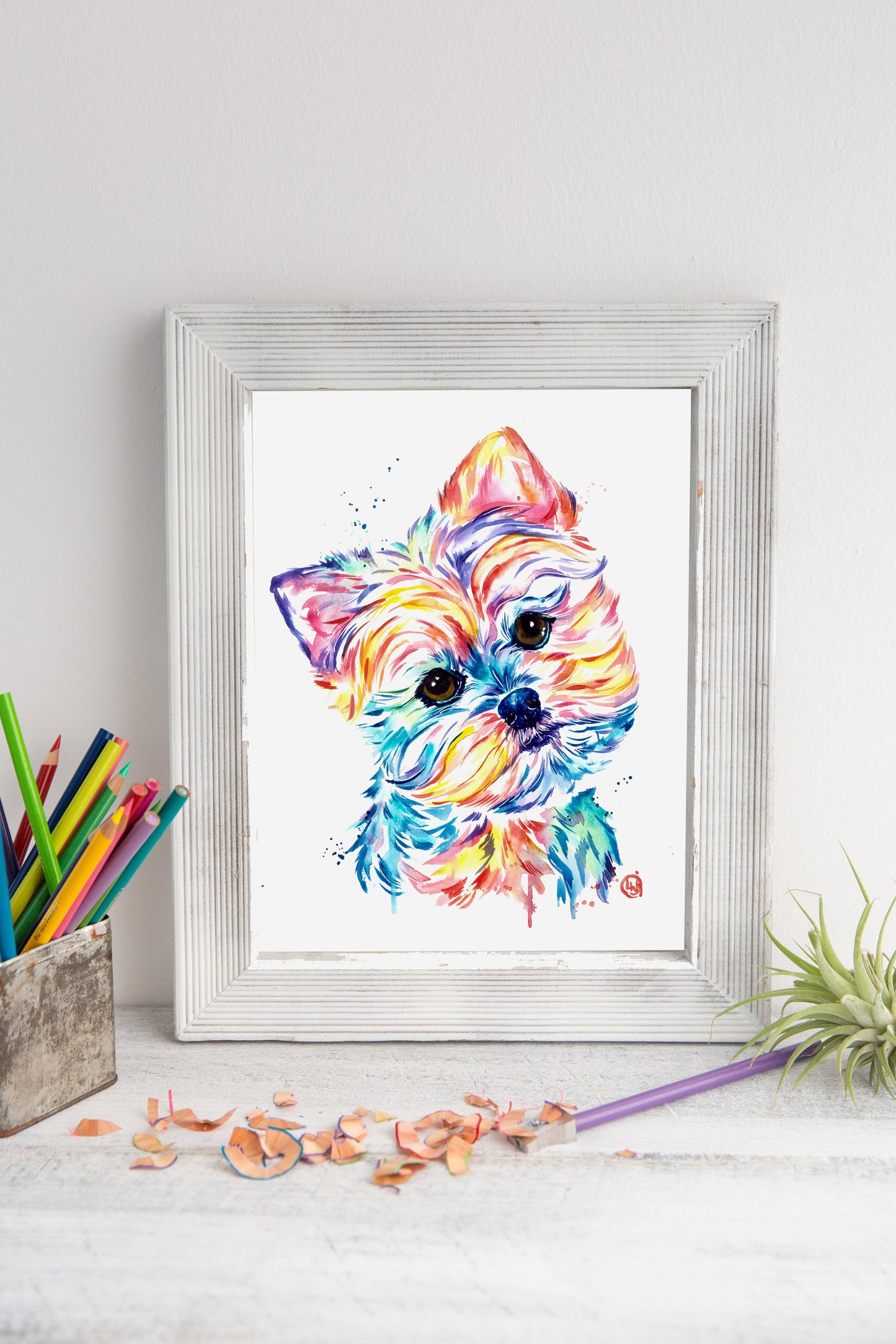 Yorkie Painting - 1