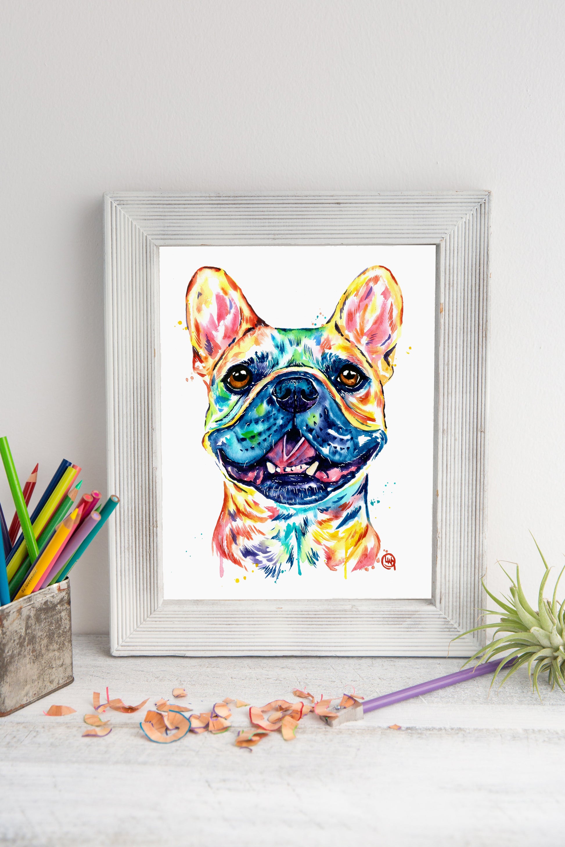 French bulldog art - 7