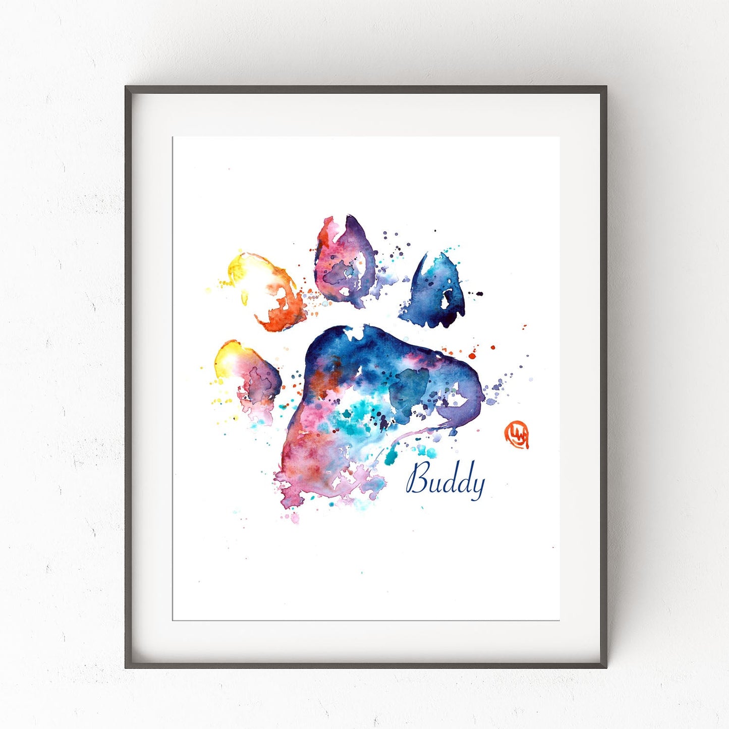 Printable Paw Art - 1