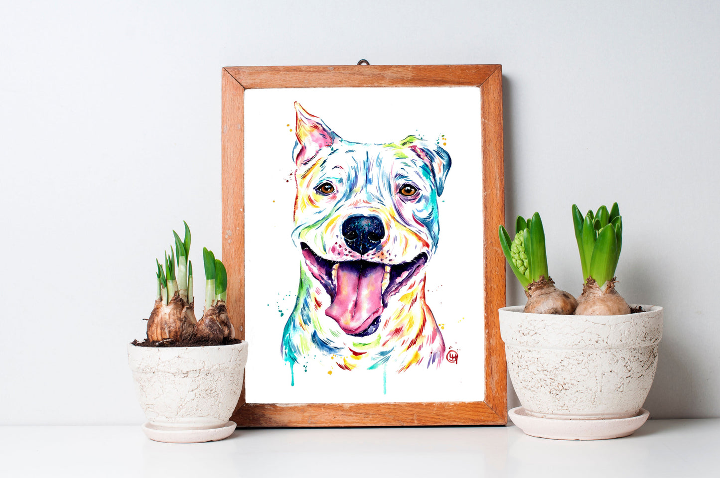Happy Pit Bull - 2