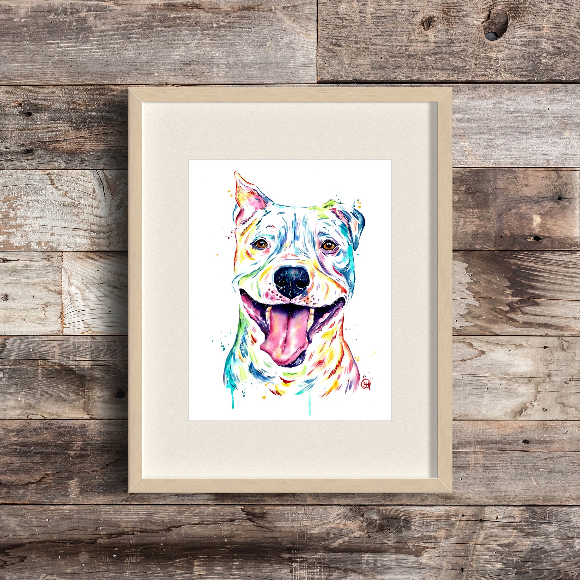 Happy Pit Bull - 4