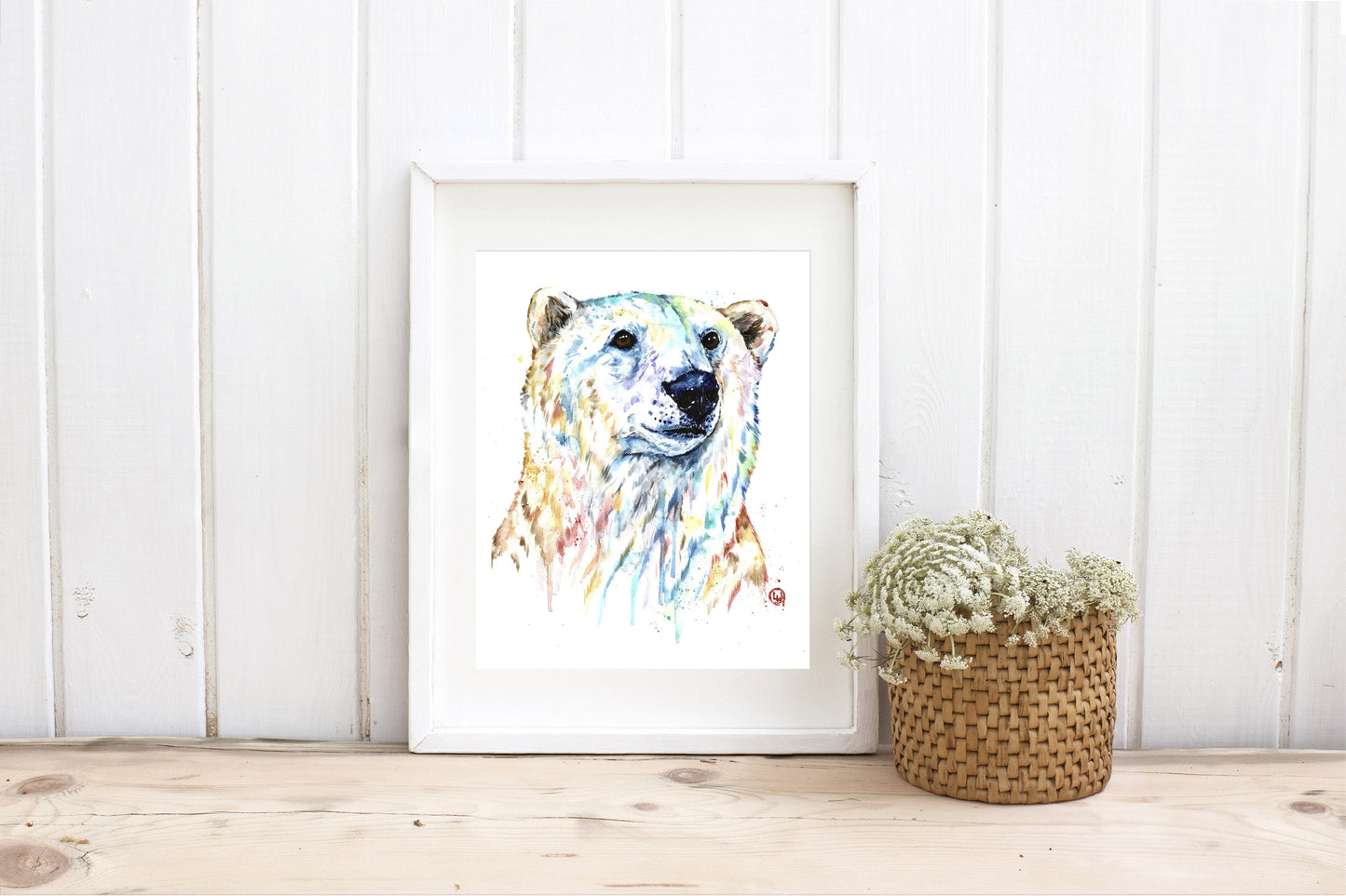 Polar Bear Painting - 1