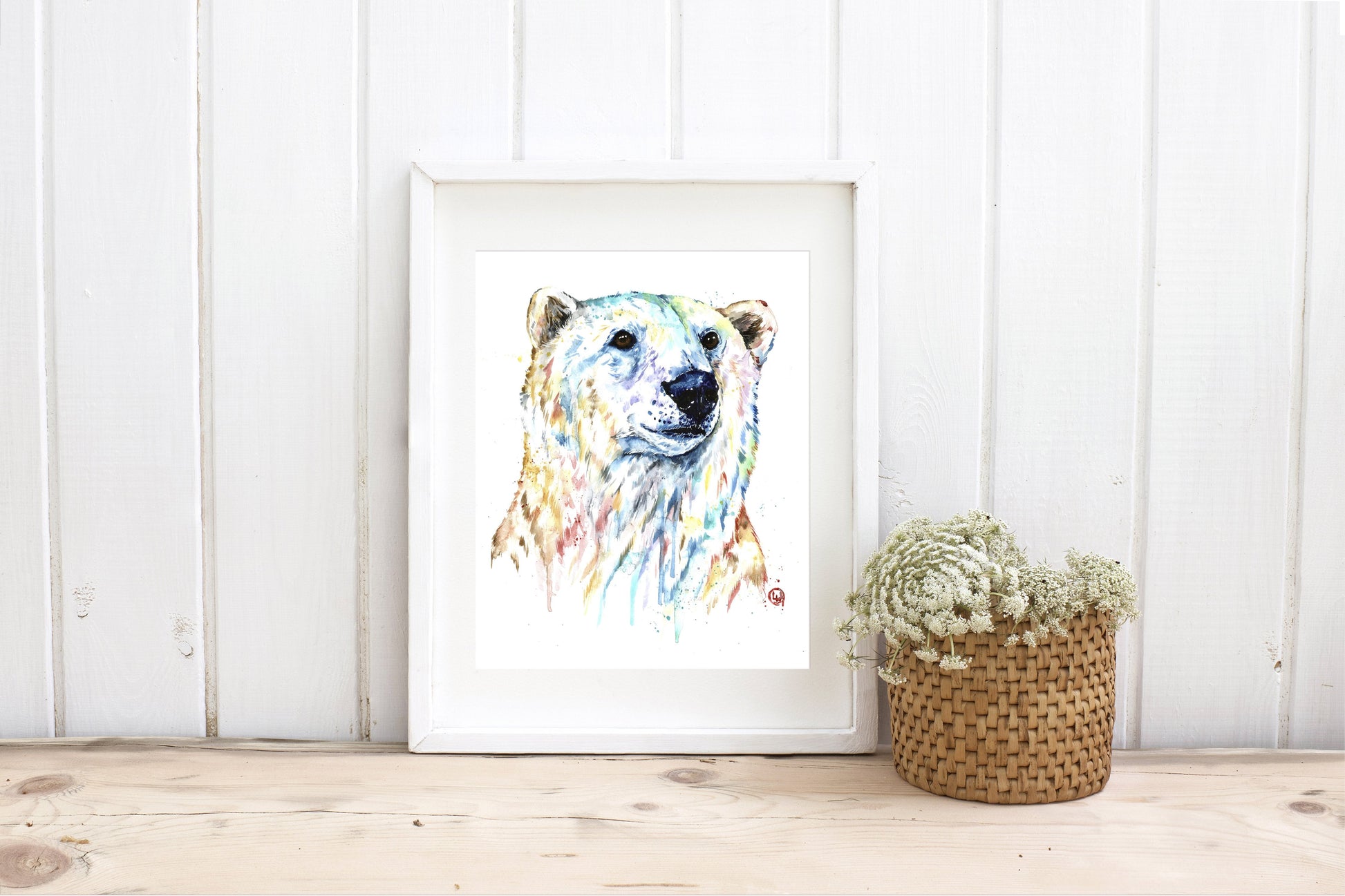 Polar Bear Painting - 1
