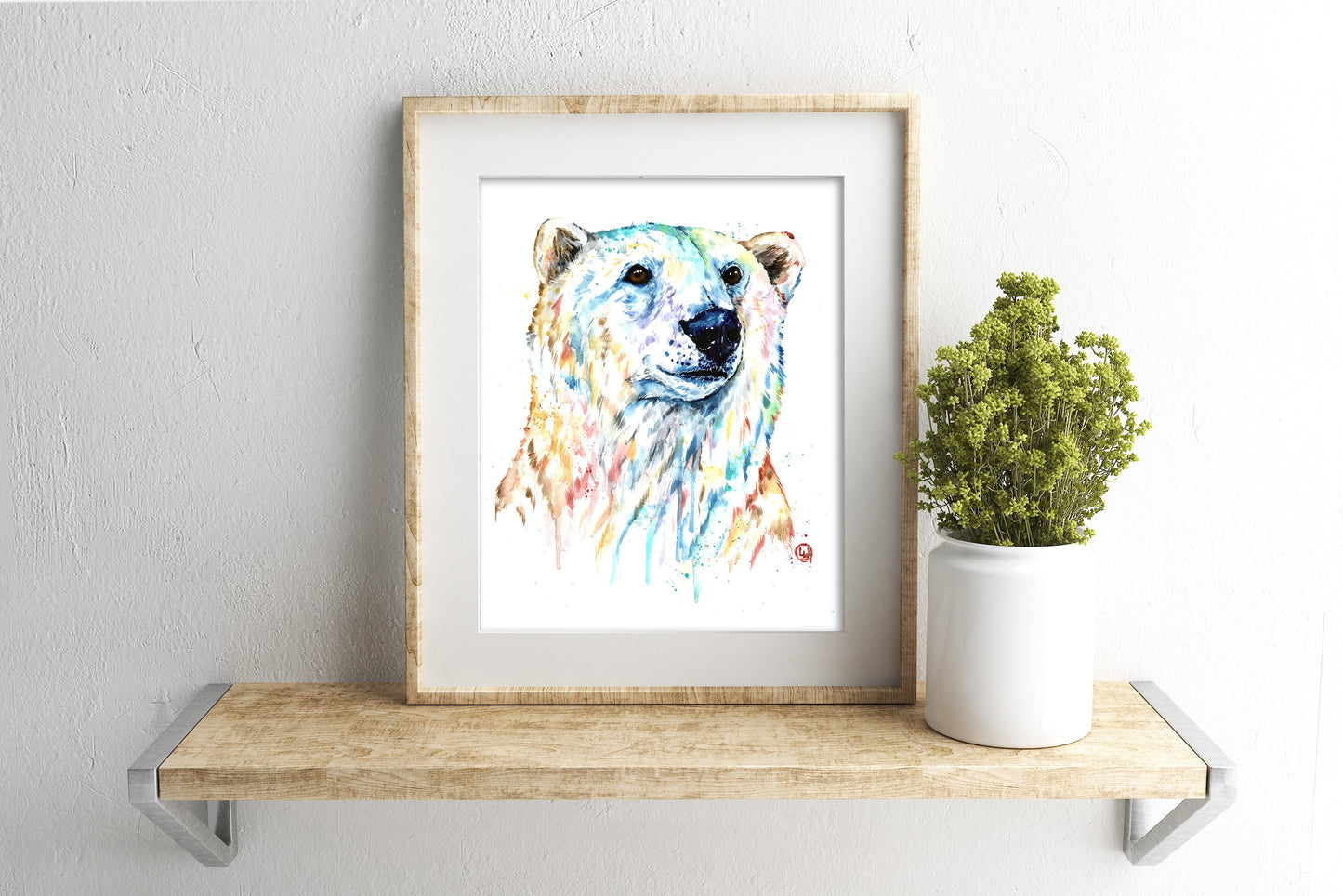Polar Bear Painting - 3
