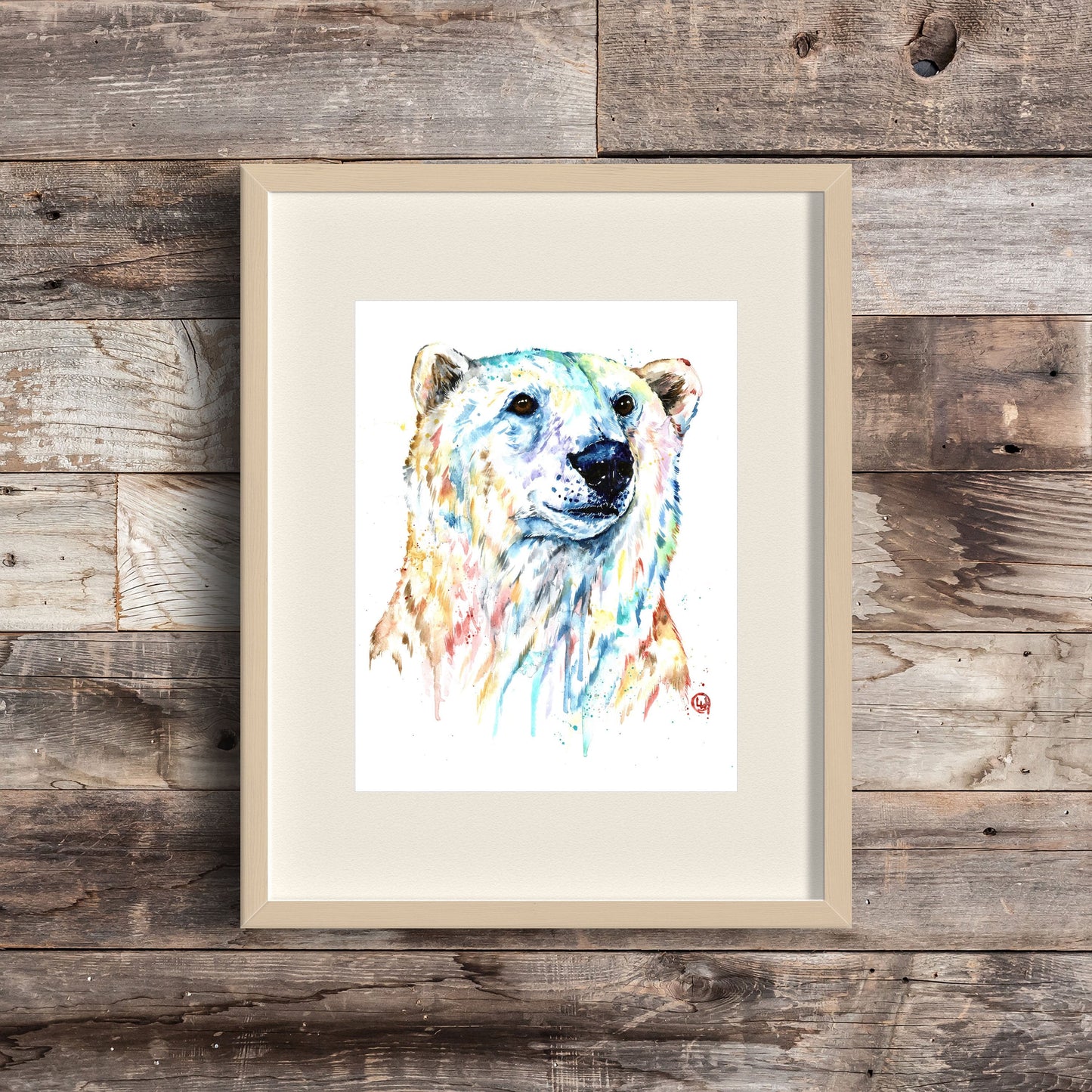 Polar Bear Painting - 4