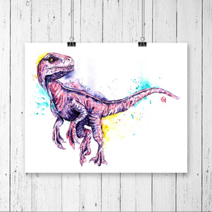 pink Velociraptor