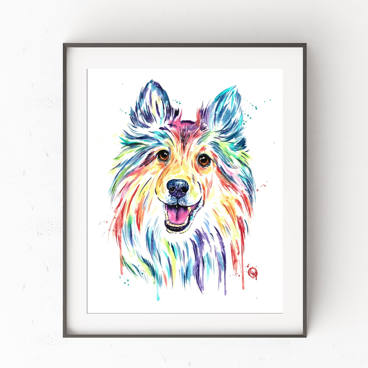Sheltie Painting - 0