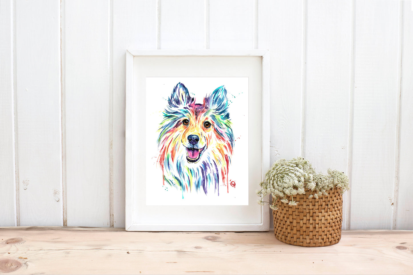 Sheltie Painting - 3