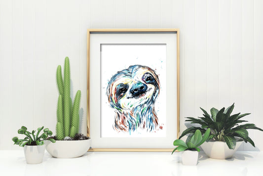 Sloth Print - 1