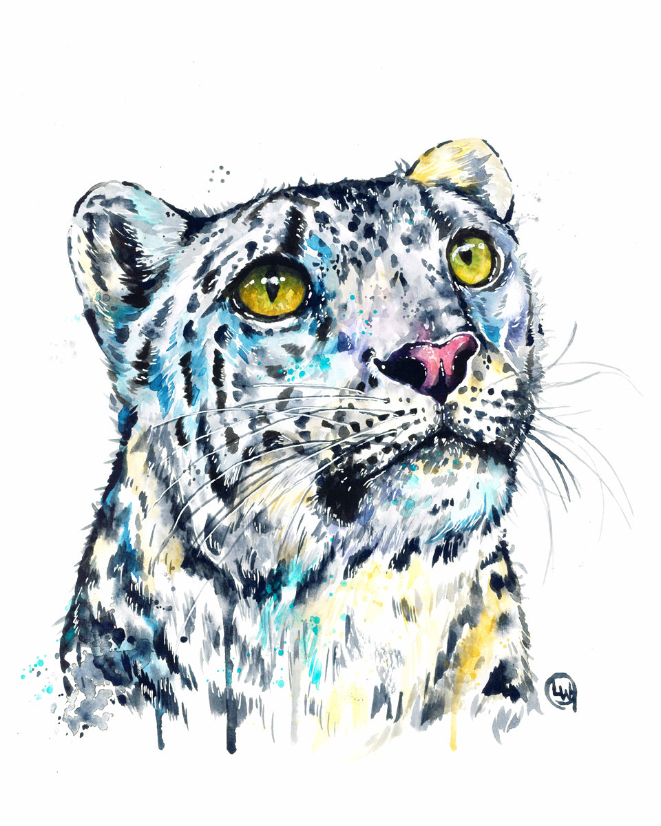 Premium Photo  Watercolor painting of a leopard