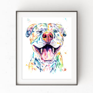 Pit Bull Painting - 0
