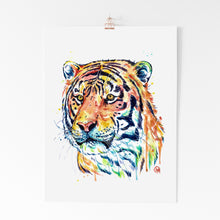 Tiger Watercolor Art - 7