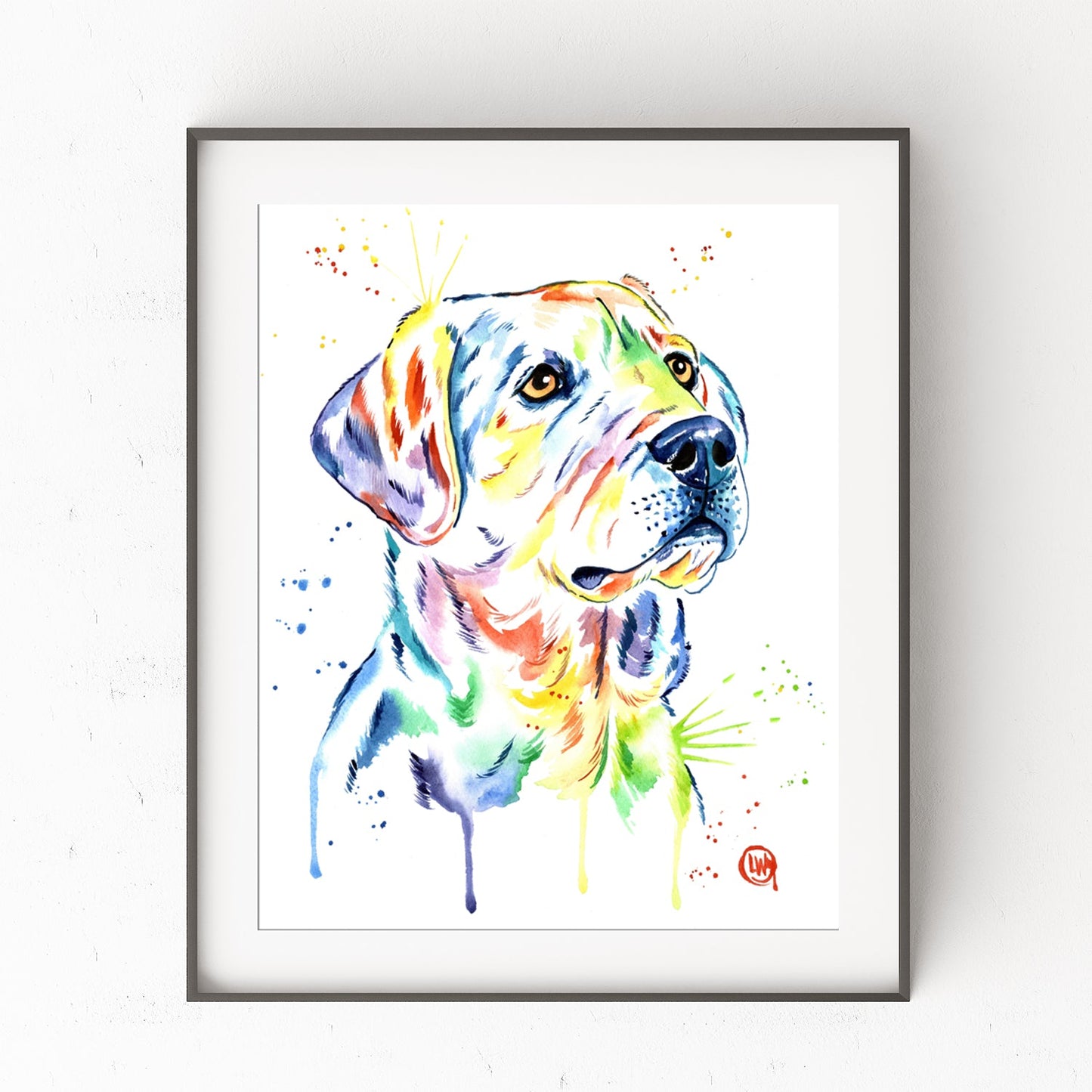Yellow Lab Painting - 0
