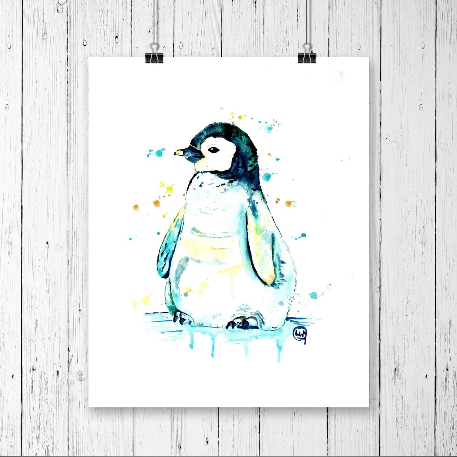 Penguin Painting - 1