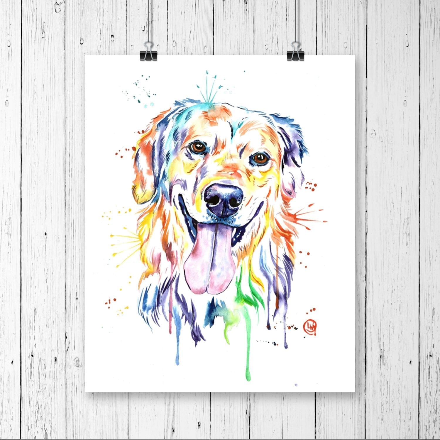 Golden Retriever Art - 1