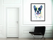 French Bull Dog Boston Terrier Art - 3