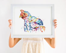 Chicken Watercolor Painting - 4