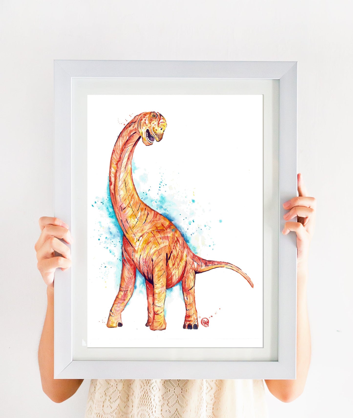 Brachiosaurus Painting - 4