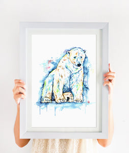 Polar Bear Painting - 3