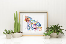 Chicken Watercolor Painting - 1