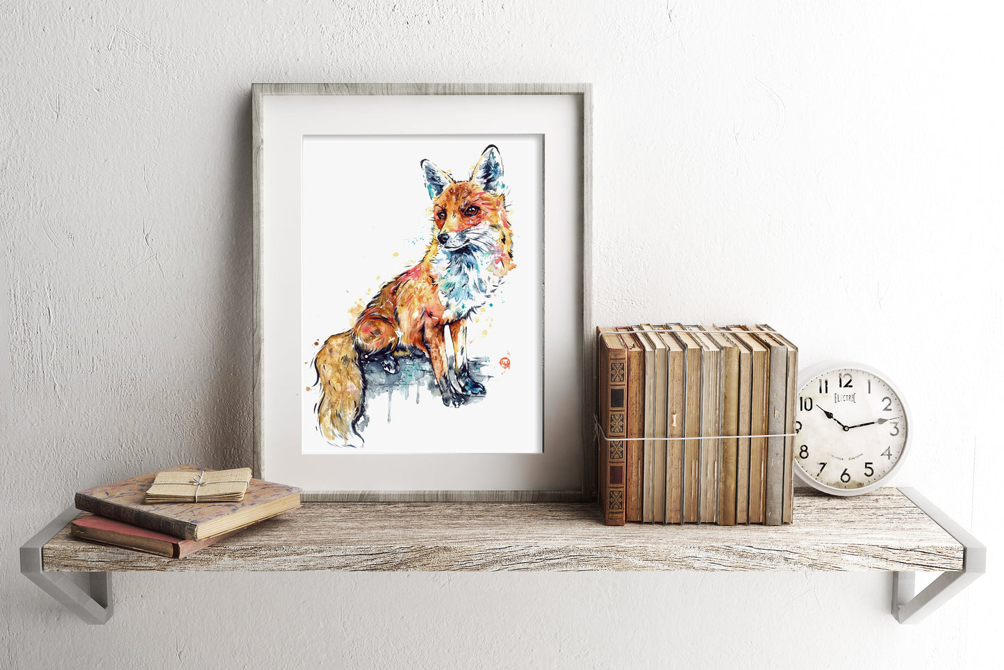 Fox Watercolor Painting - 5