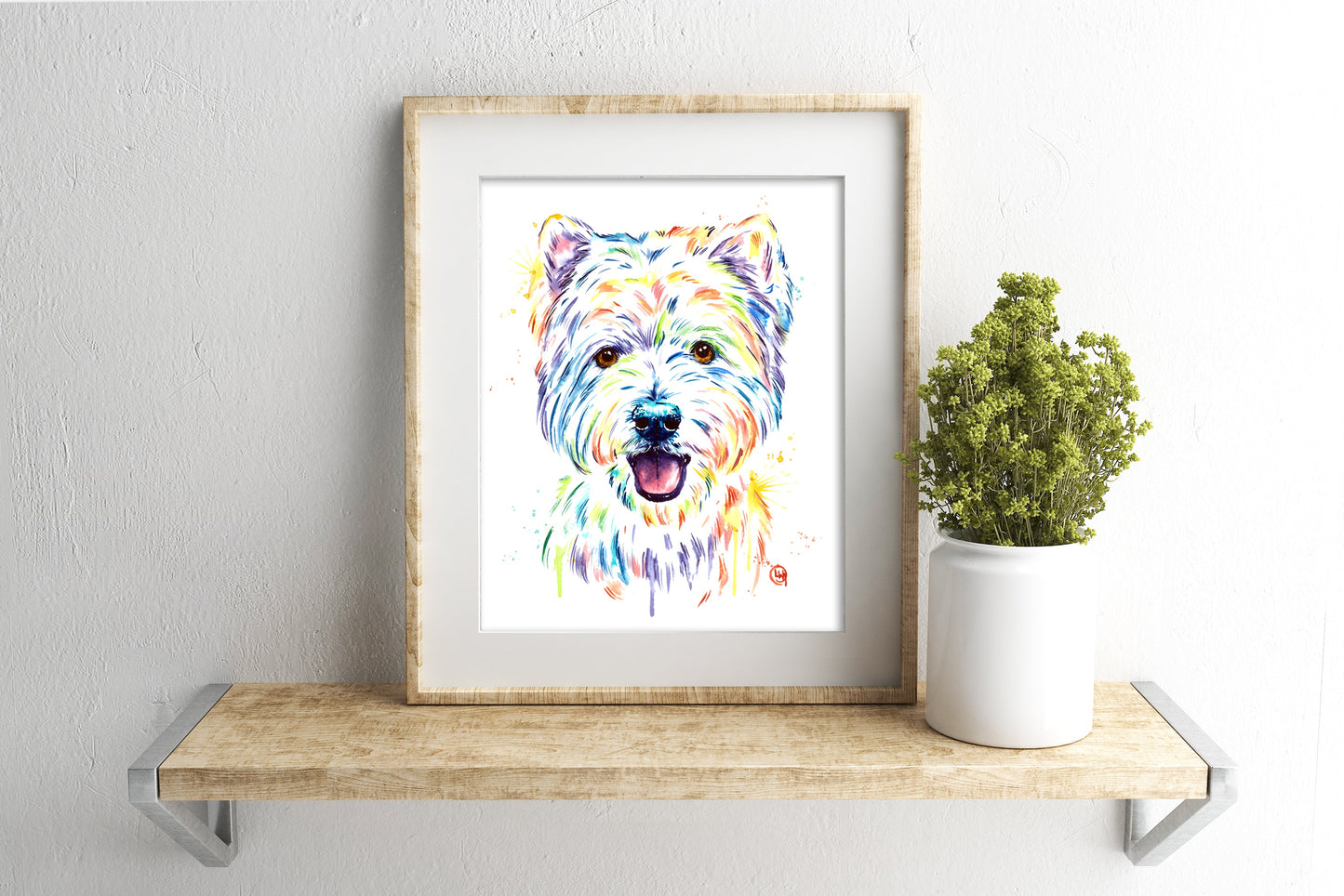 westie art prints - 2