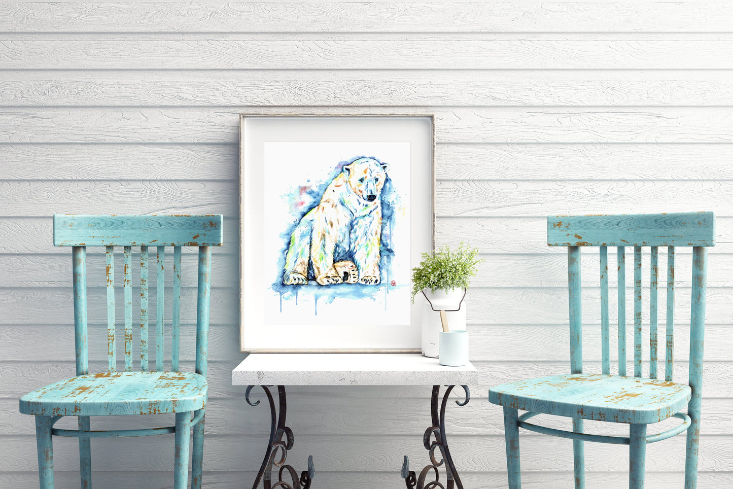 Polar Bear Painting - 2