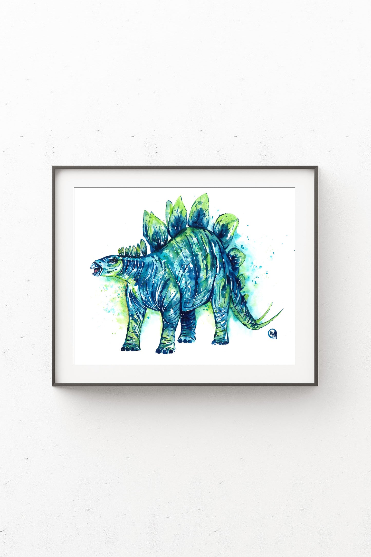 Stegosaurus Art Print - 4